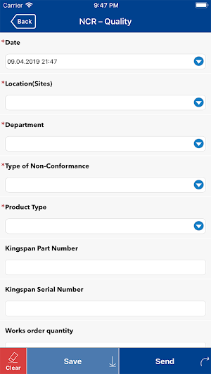 Kingspan HSEQ Screenshot 3