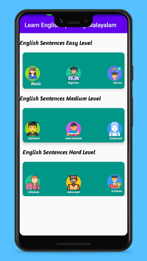 English speaking in Malayalam Screenshot 1
