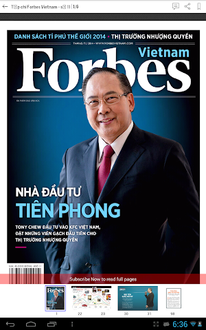 Forbes Vietnam Screenshot 1