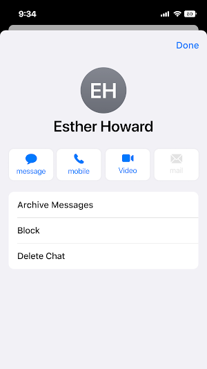Messages Screenshot 3