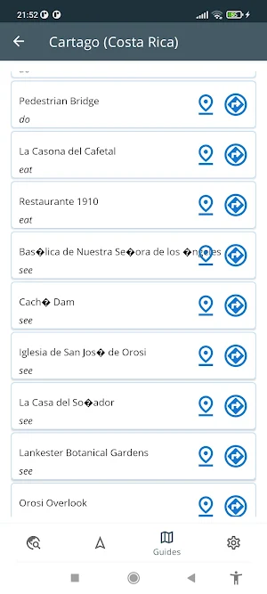 Costa Rica Offline Map Screenshot 3