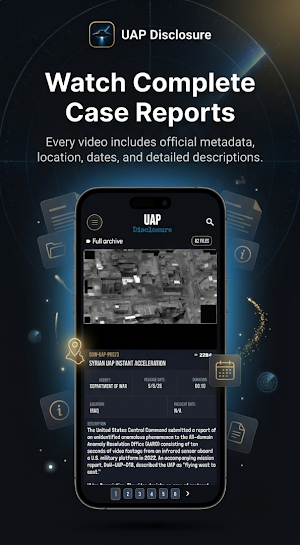 UAP Disclosure Screenshot 2