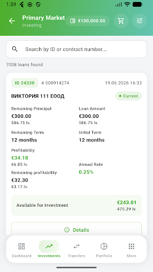 Virr P2P Screenshot 2