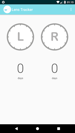 Contact Lens Tracker Screenshot 0