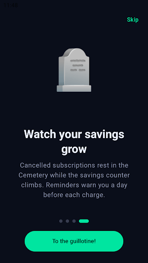Subscription Guillotine Screenshot 3