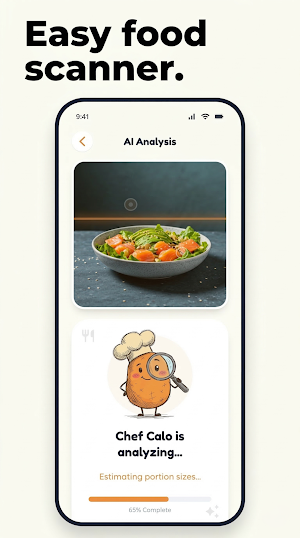 CalorieLens: AI Scanner & Map Screenshot 0