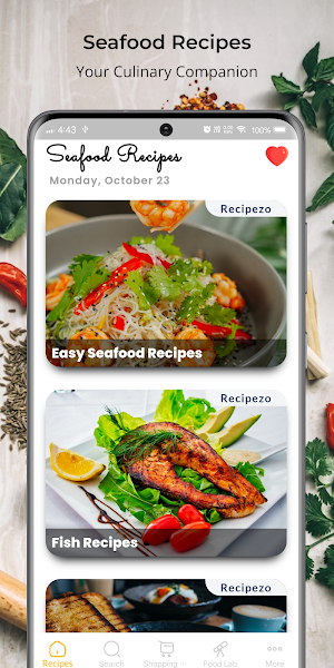 Seafood Recipes Screenshot 0