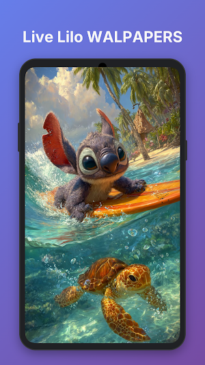 Stitch 4k Live Wallpaper Lilo Screenshot 1