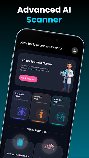 AI Xray Body Scan Camera Sim Screenshot 1