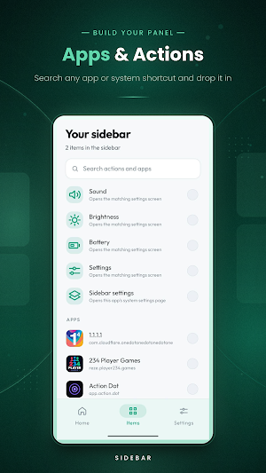 Sidebar App Screenshot 1