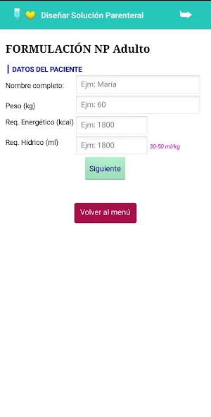 EquipoNPT: Soporte Nutricional Screenshot 1