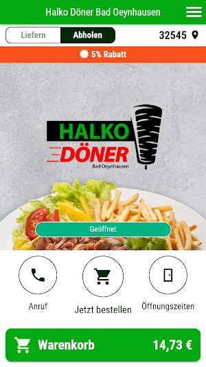 Halko Döner Bad Oeynhausen Screenshot 0