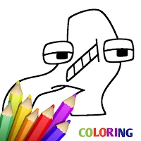 Coloring Alphabet Lore