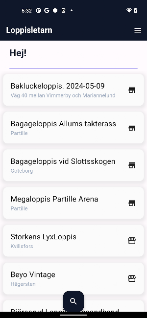 Loppisletarn Screenshot 1