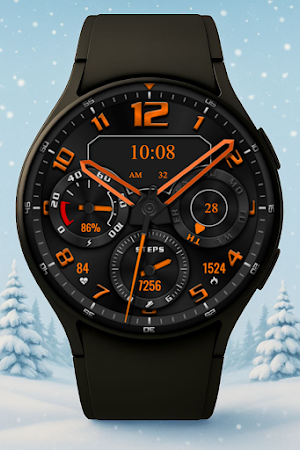 TurboStep Hybrid Watch Face Screenshot 3
