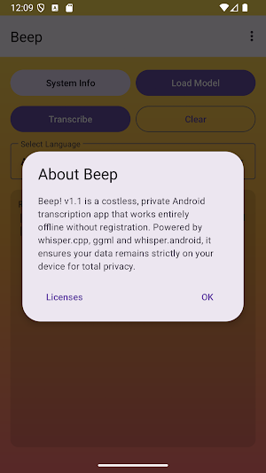 Beep Screenshot 1