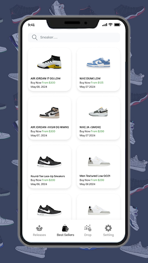Sneakerly - Sneaker Release Screenshot 1