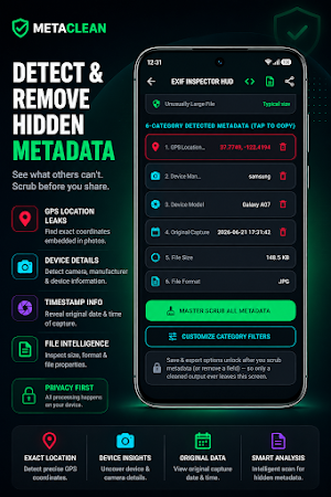 Photo EXIF Remover: MetaClean Screenshot 3