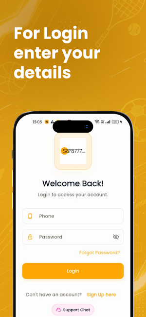 Sara 777 - Online App Screenshot 3