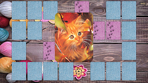 Kitty cat cards mahjong Screenshot 3