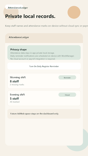 AttendanceLedger Screenshot 3