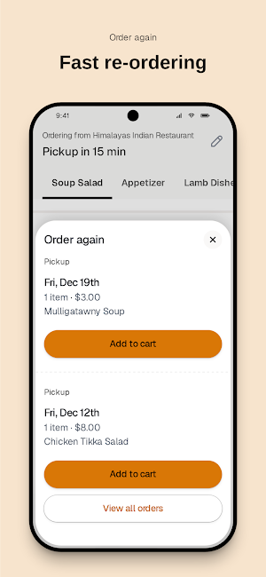 Himalayas Indian To Go Screenshot 3
