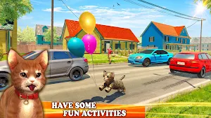 Pet Cat Simulator Family Game Home Adventure Screenshot 0