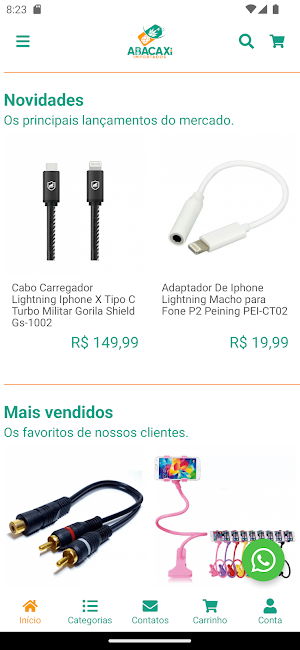 Abacaxi Importados Screenshot 0