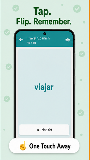 OneTouch Vocab - Flashcards Screenshot 2