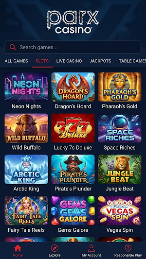Parx Casino Screenshot 3