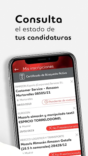 Adecco España - Ofertas de Trabajo y Empleo Screenshot 2