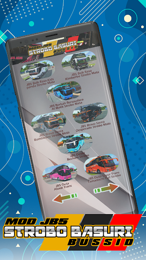 Mod JB5 Strobo Basuri Bussid Screenshot 2