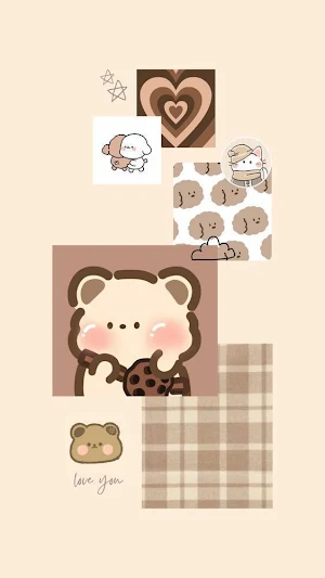 Brown Aesthetic Wallpaper Screenshot 1