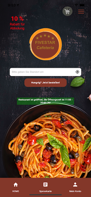 Fivestar Somalische Bistro Screenshot 0