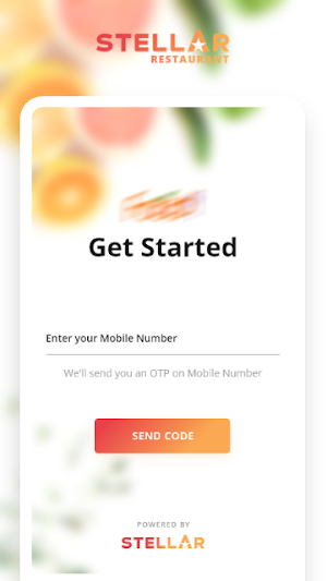 Stellar Restaurant App Screenshot 0