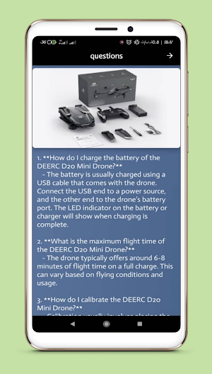 deerc d20 mini drone guide Screenshot 2