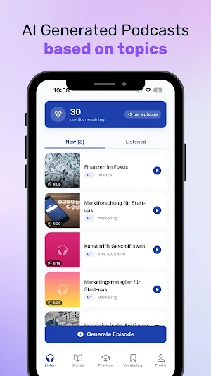 Deutsch Daily - Learn German Screenshot 2