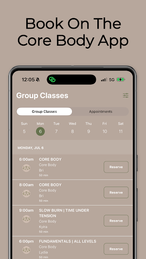 Core Body Studio Screenshot 2