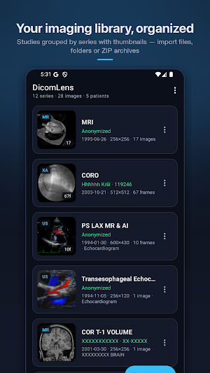 DicomLens – DICOM Viewer Screenshot 0