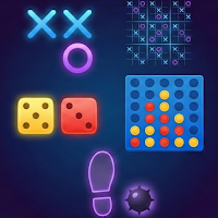 Neon Arcade: Dice Tic Tac Toe