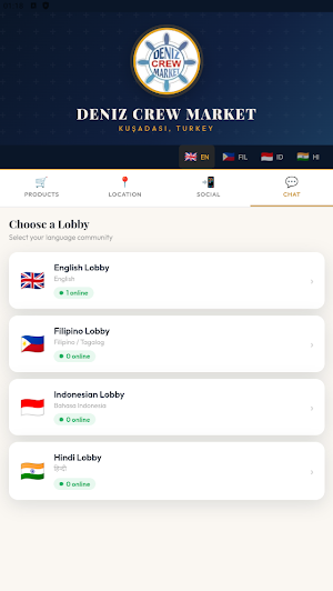 Deniz crew market Screenshot 1