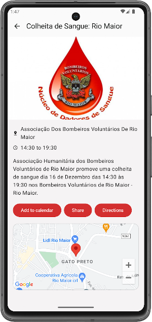 DSangue Screenshot 2