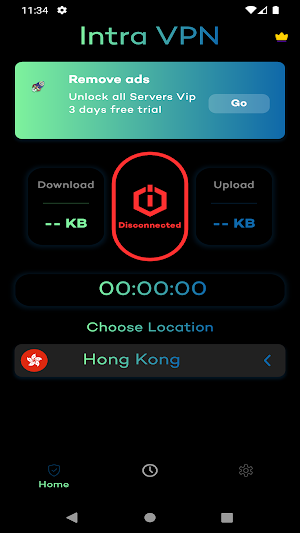 Intra VPN: Super Ultra Router Screenshot 1