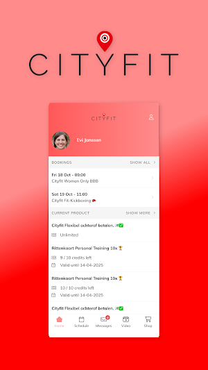 MijnCityfit Screenshot 2