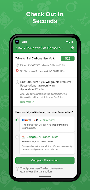 Appointment Trader Screenshot 2