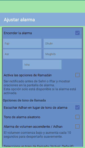 Auto Azan Alarm Colombia Screenshot 3