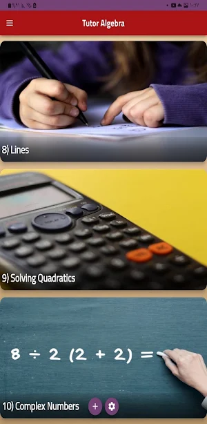Algebra Screenshot 1