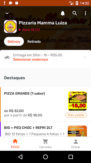 Pizzaria Mamma Luiza Screenshot 0