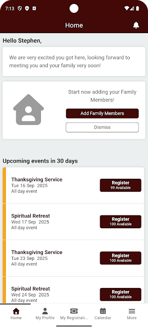 St George & St Shenouda ADL Screenshot 2