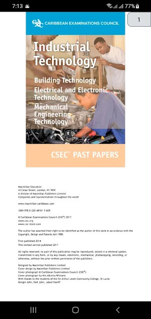CXC Past Papers (Tech) Screenshot 3